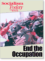 Socialism Today Issue 77 - End the Occupation